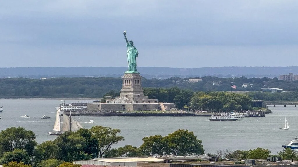 mirante da Estatua da Liberdade
