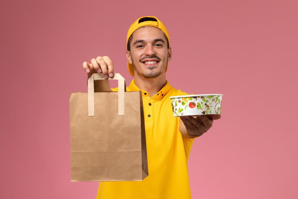 entregador comida